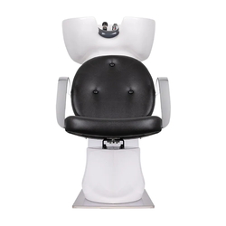 Scafa pentru frizerie Gabbiano Asti 137104 (White/Black) Thumb