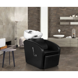 Scafa pentru frizerie Gabbiano Bergen 123611 (Black/White)