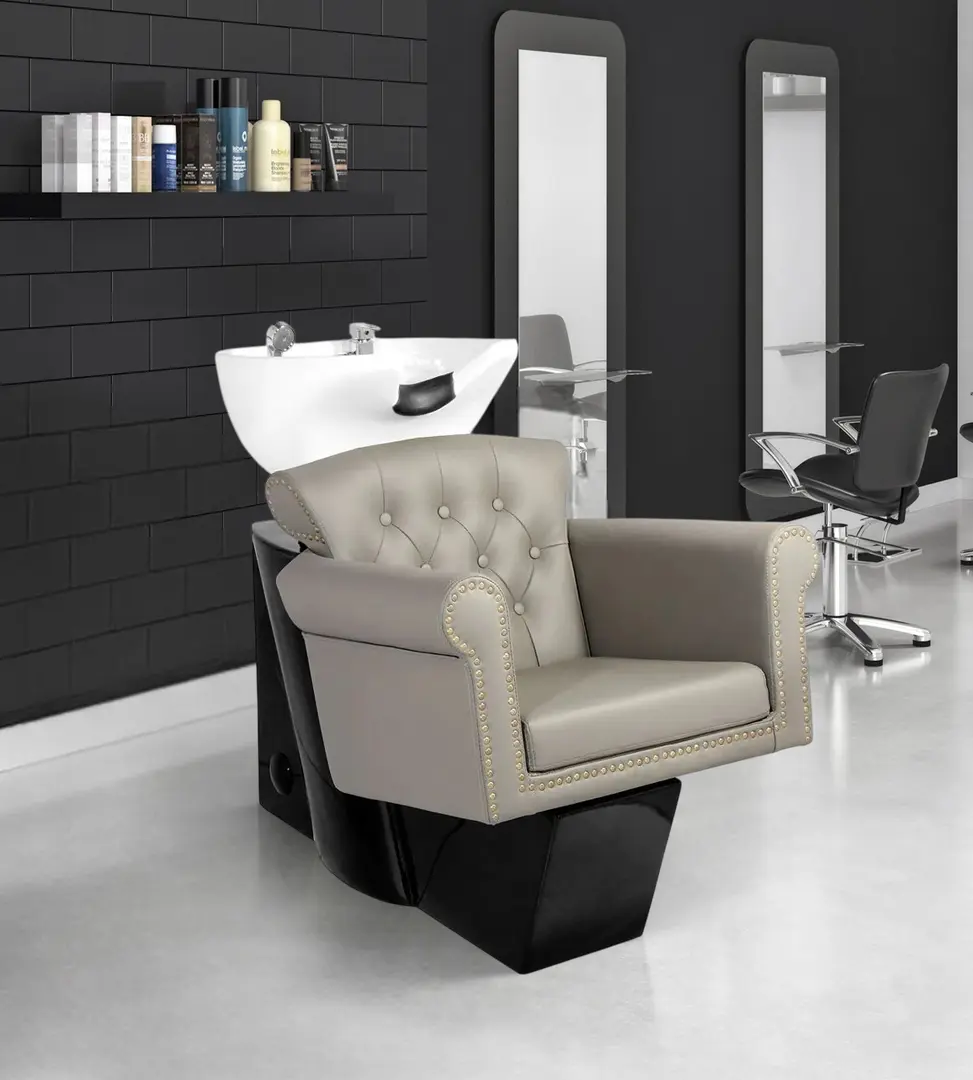 Scafa pentru frizerie Gabbiano Berlin 111424 (Grey/Black/White)