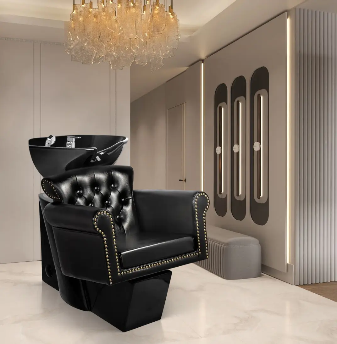 Scafa pentru frizerie Gabbiano Berlin 128136 (Black)