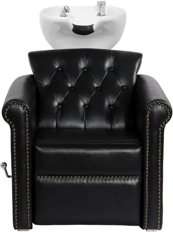 Мойка парикмахерская Gabbiano Berlin Lux 113558 (Black/White)