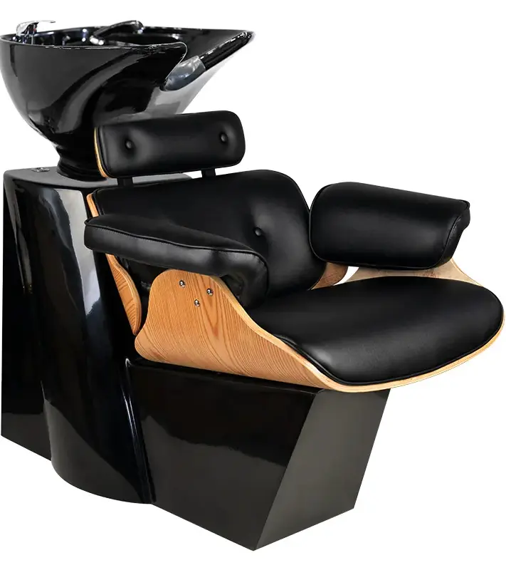 Scafa pentru frizerie Gabbiano Florence 130397 (Black/Wood)