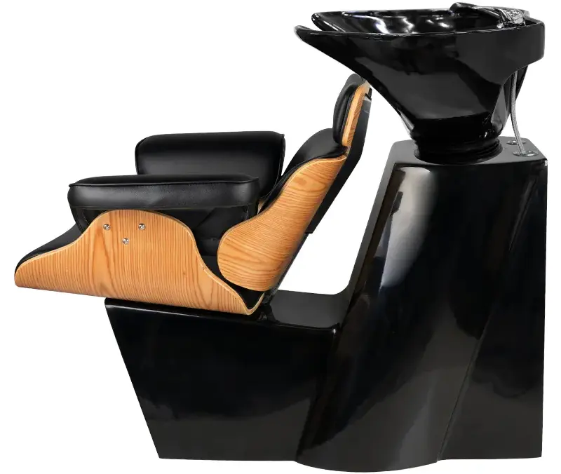 Scafa pentru frizerie Gabbiano Florence 130397 (Black/Wood)