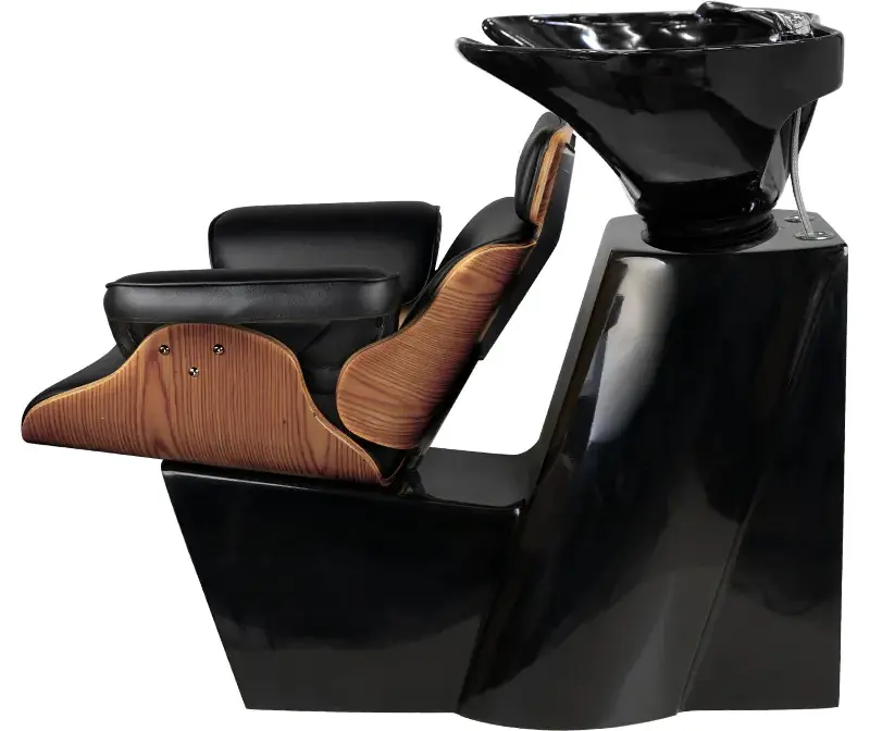 Scafa pentru frizerie Gabbiano Florence 133534 (Black/Walnut)