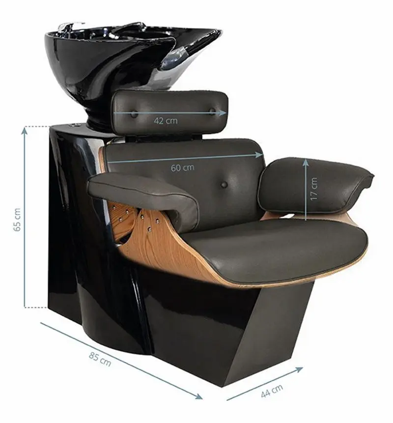 Scafa pentru frizerie Gabbiano Florence (Grey/Black)