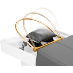 Scafa pentru frizerie Gabbiano Head Spa 017 154341 (Grey/White) Thumb