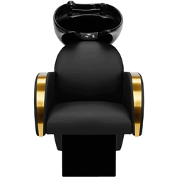 Scafa pentru frizerie Gabbiano Malaga (Black/Gold) Thumb