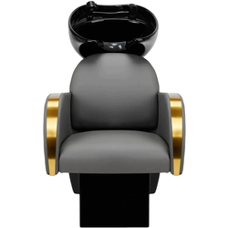 Scafa pentru frizerie Gabbiano Malaga (Grey/Black/Gold) Thumb