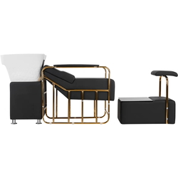 Scafa pentru frizerie Gabbiano Mayka (Black/Gold/White) Thumb