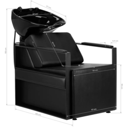 Scafa pentru frizerie Gabbiano Modena (Black) Thumb