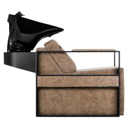 Scafa pentru frizerie Gabbiano Modena (Brown/Black) Thumb