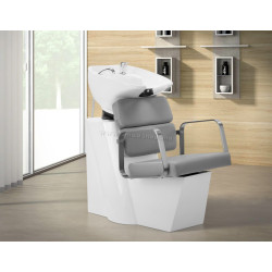 Scafa pentru frizerie Gabbiano Porto 149523 (Grey/White)