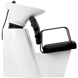 Scafa pentru frizerie Gabbiano Porto-BM (Black/White) Thumb