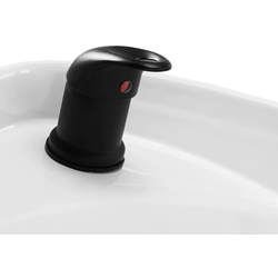 Scafa pentru frizerie Gabbiano Porto-BM (Black/White) Thumb