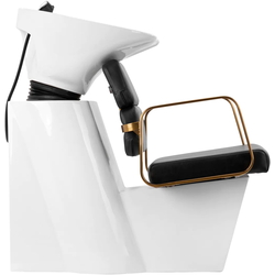 Scafa pentru frizerie Gabbiano Porto-GM (Black/White/Gold) Thumb