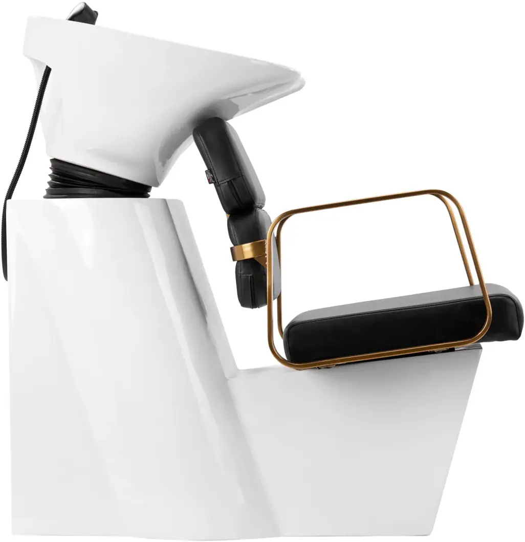 Scafa pentru frizerie Gabbiano Porto-GM (Black/White/Gold)