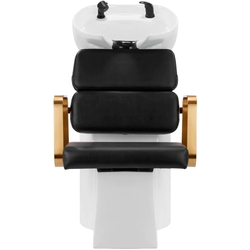 Scafa pentru frizerie Gabbiano Porto-GM (Black/White/Gold) Thumb