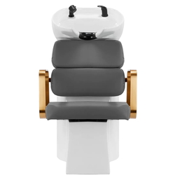 Scafa pentru frizerie Gabbiano Porto-GM (Grey/White/Gold) Thumb