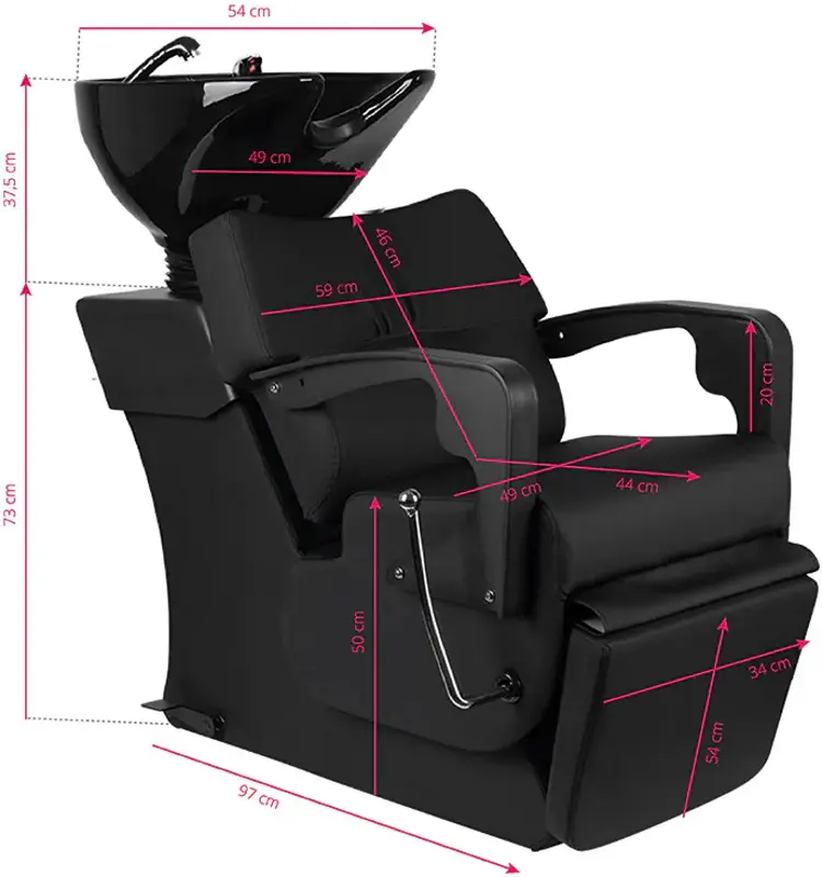 Мойка парикмахерская Gabbiano С37 135397 (Black)