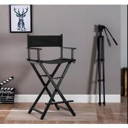 Scaun make-up pliabil Gabbiano 133430 (Black)