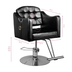 Fotoliu de coafor Hair System 0-90 (Black) Thumb