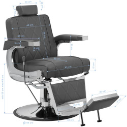 Fotoliu de coafor Hair System BM88066 150112 (Gray/Chrome) Thumb