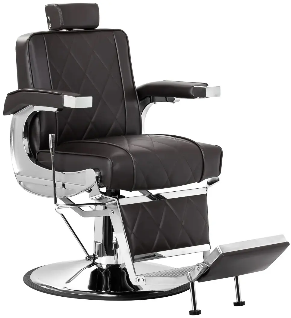 Fotoliu de coafor Hair System BM88066 152035 (Brown/Chrome)
