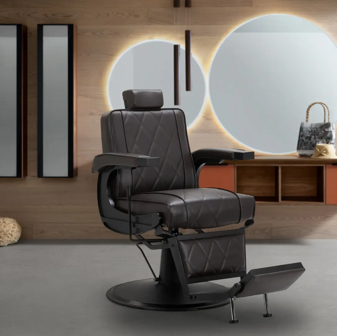 Fotoliu de coafor Hair System BM88066B 154180 (Brown/Black)
