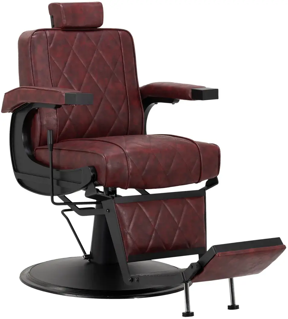 Fotoliu de coafor Hair System BM88066B 154181 (Burgundy/Black)