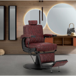 Fotoliu de coafor Hair System BM88066B 154181 (Burgundy/Black)