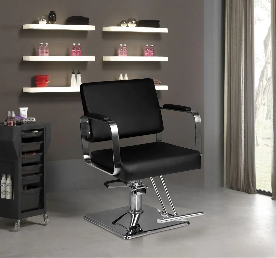 Fotoliu de coafor Hair System HS202 (Black)