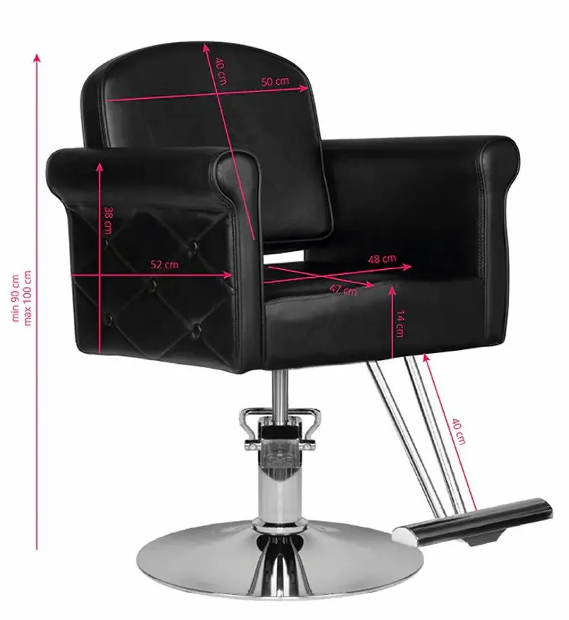 Кресло парикмахерское Hair System HS69 (Black)