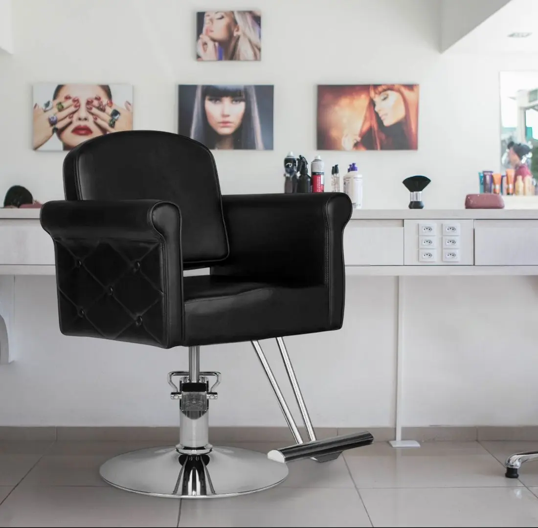 Кресло парикмахерское Hair System HS69 (Black)