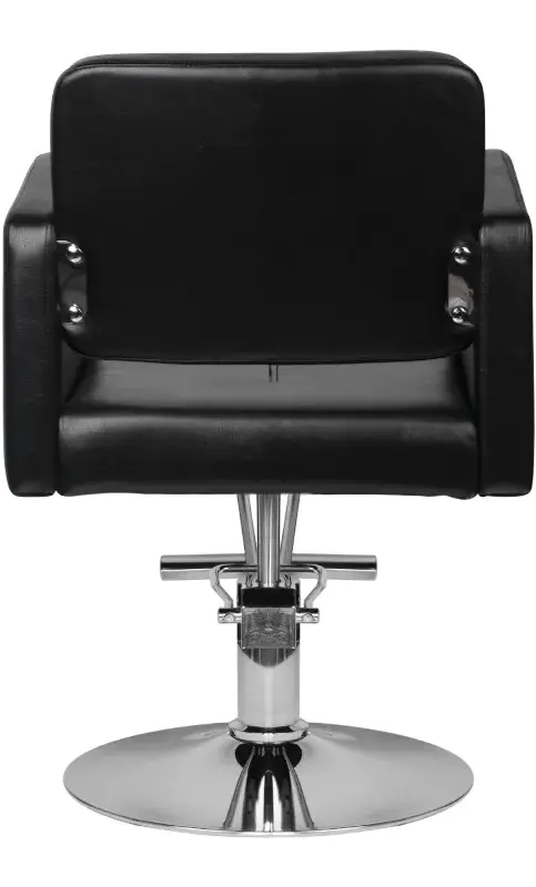 Fotoliu de coafor Hair System HS92 (Black/Silver)