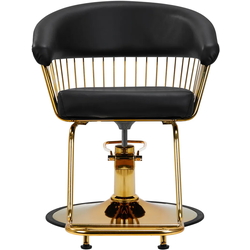 Fotoliu de coafor Hair System Lille 147955 (Black/Gold) Thumb