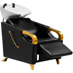 Scafa pentru frizerie Gabbiano C019G 148068 (Black/Gold) Thumb