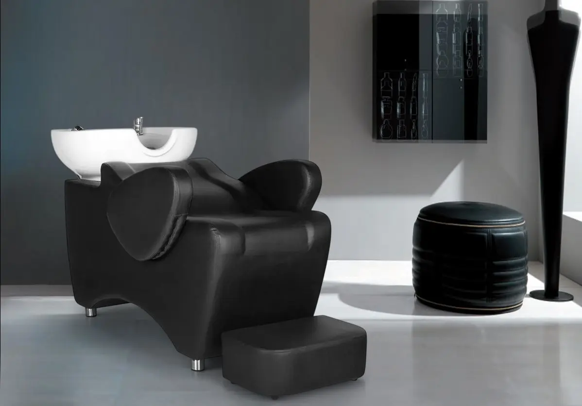 Мойка парикмахерская Hair System HSB46 (Black/White)