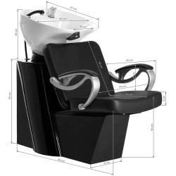 Scafa pentru frizerie Hair System ZA31 148173 (Black) Thumb