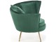 Fotoliu Halmar Almond (Dark Green)