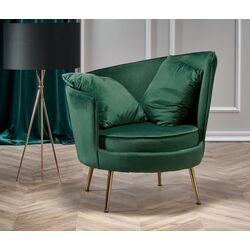 Fotoliu Halmar Almond (Dark Green)