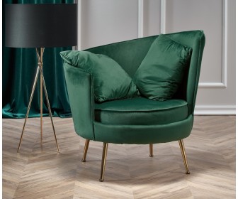 Fotoliu Halmar Almond (Dark Green)