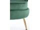 Fotoliu Halmar Almond (Dark Green)