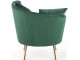 Fotoliu Halmar Almond (Dark Green)