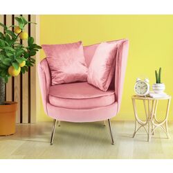 Fotoliu Halmar Almond (Pink)
