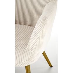 Fotoliu Halmar Amaro (Cream/Natural Oak) Thumb