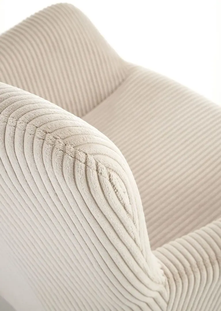 Fotoliu Halmar Amaro (Cream/Natural Oak)