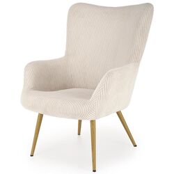 Fotoliu Halmar Amaro (Cream/Natural Oak) Thumb