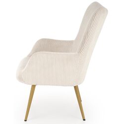 Fotoliu Halmar Amaro (Cream/Natural Oak) Thumb