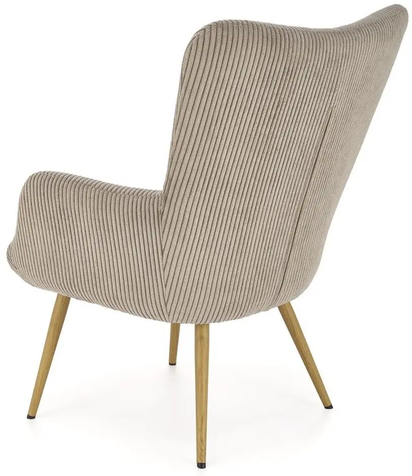 Fotoliu Halmar Amaro (Grey/Natural Oak)