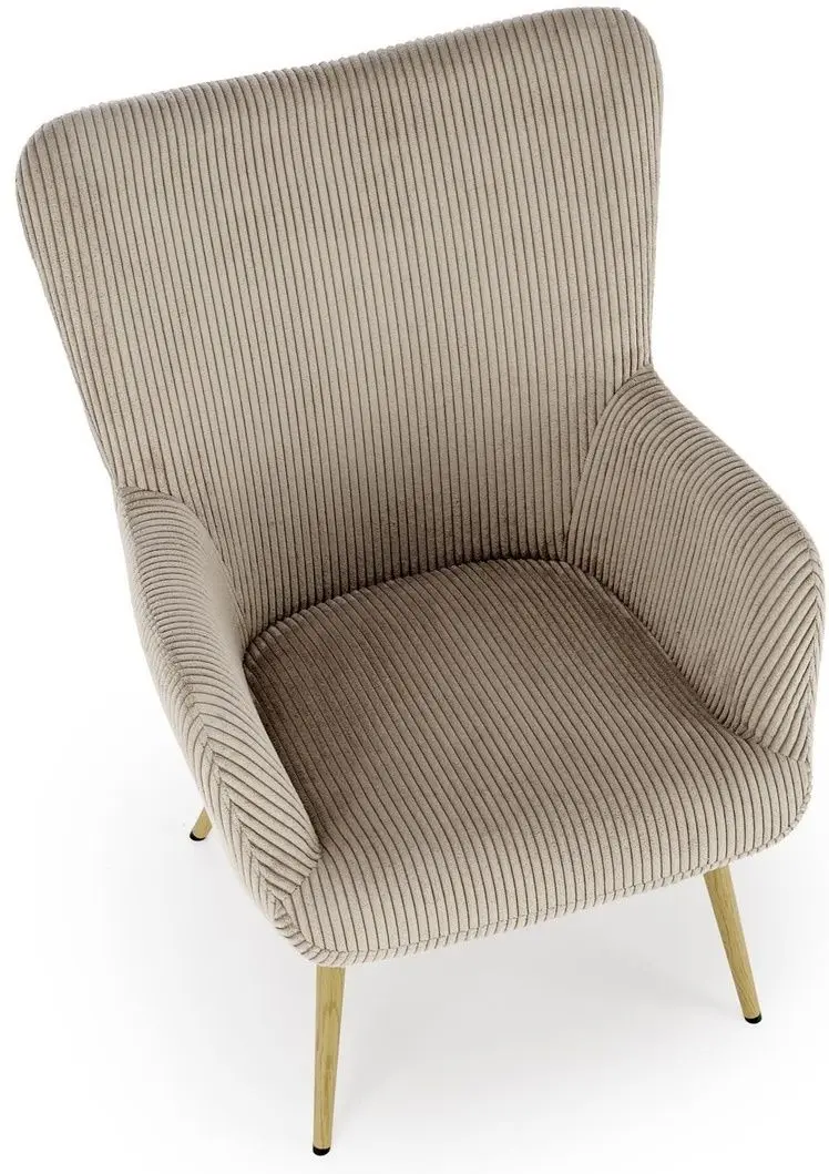 Fotoliu Halmar Amaro (Grey/Natural Oak)